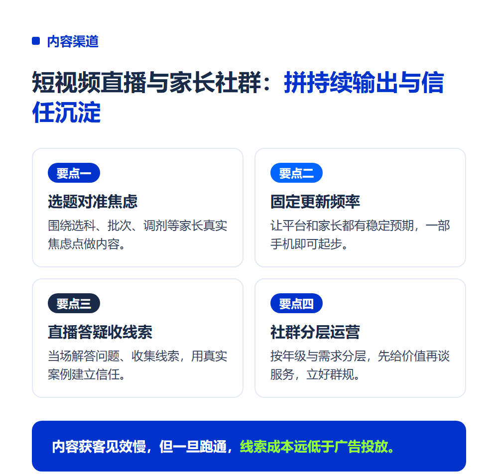 高报师怎么找客户?5个获客渠道实操拆解