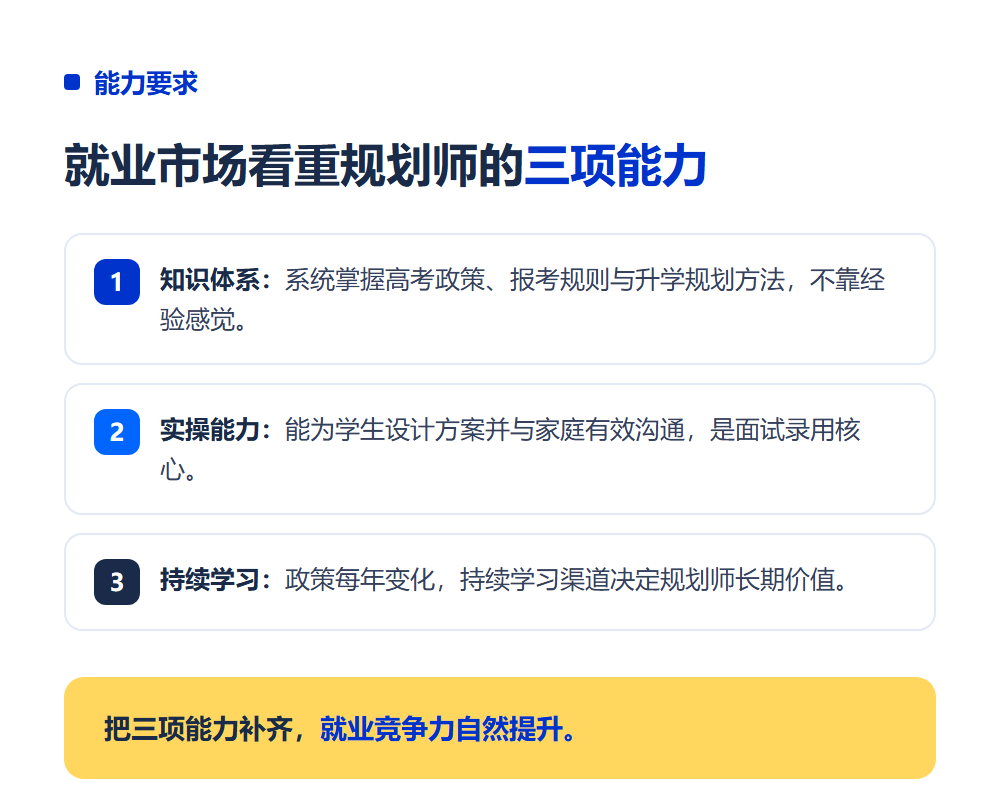 升学规划师就业前景如何?行业趋势与岗位需求