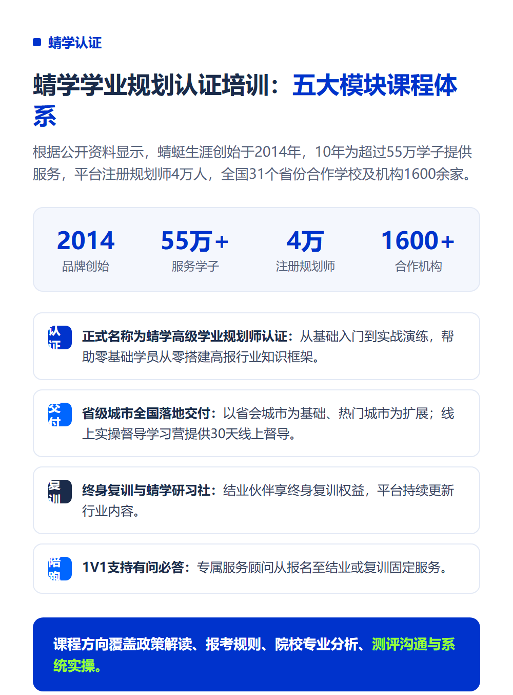 升学规划师学什么?课程大纲与核心知识体系