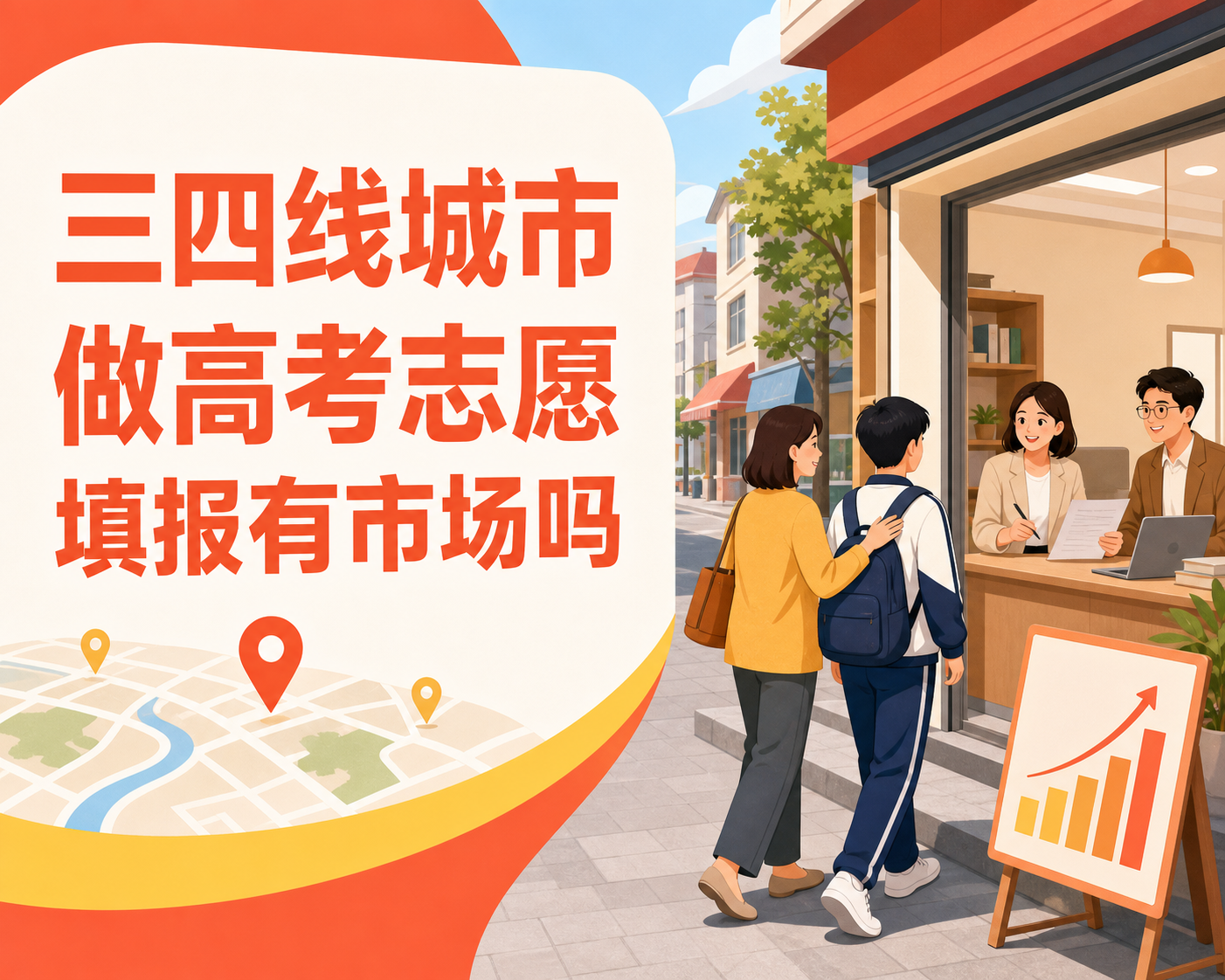 三四线城市做高考志愿填报有市场吗?