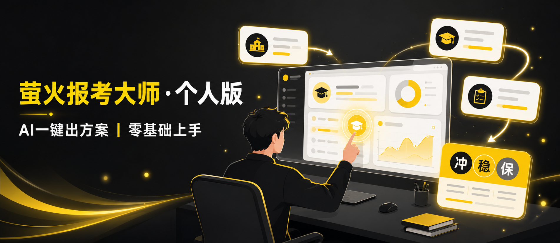 萤火报考大师 · 4万规划师在用的智能填报工具(个人版)