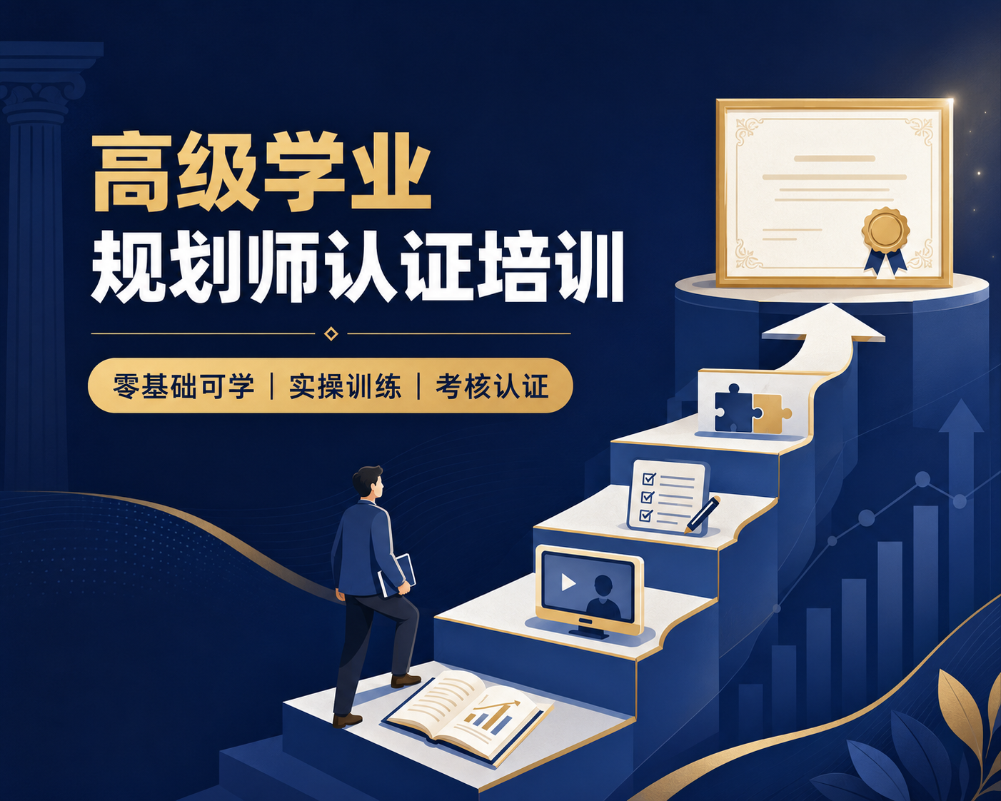 蜻学高级学业规划师认证培训-系统化高报知识+实操训练+考核认证(零基础可学)