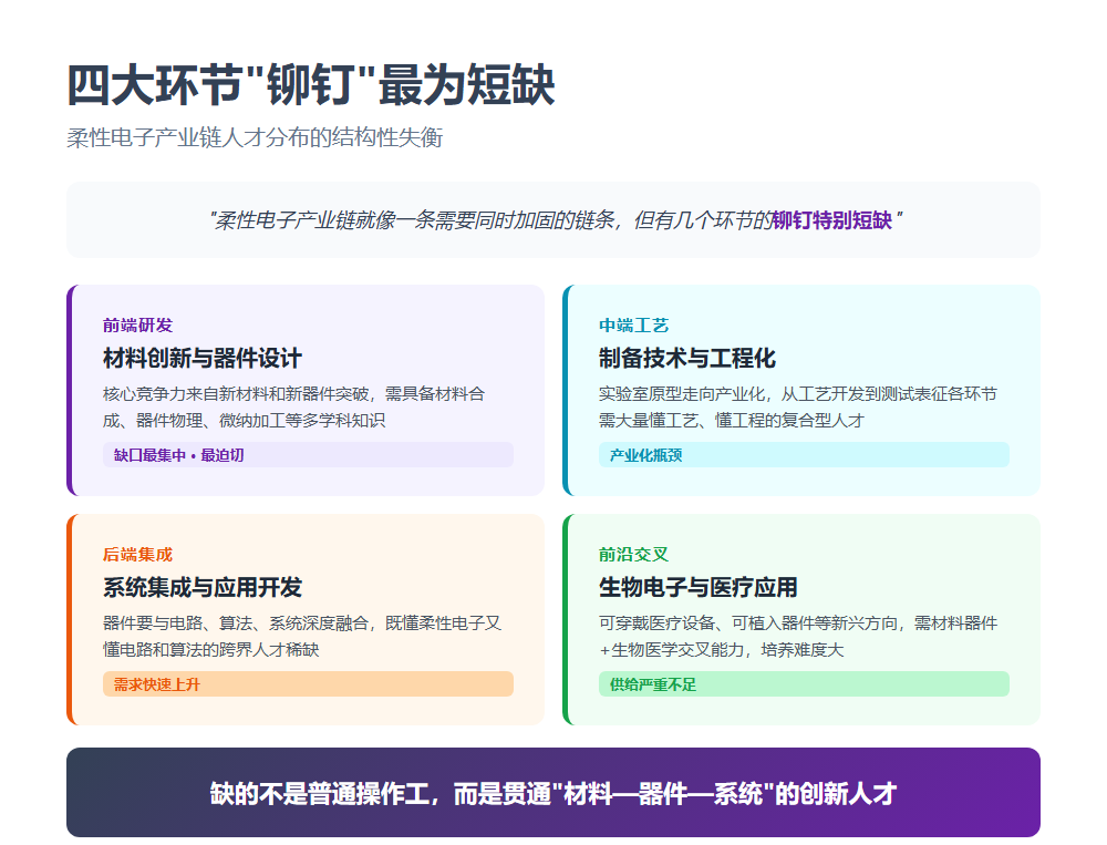 柔性电子学：国家战略性新兴产业最缺什么样的人才