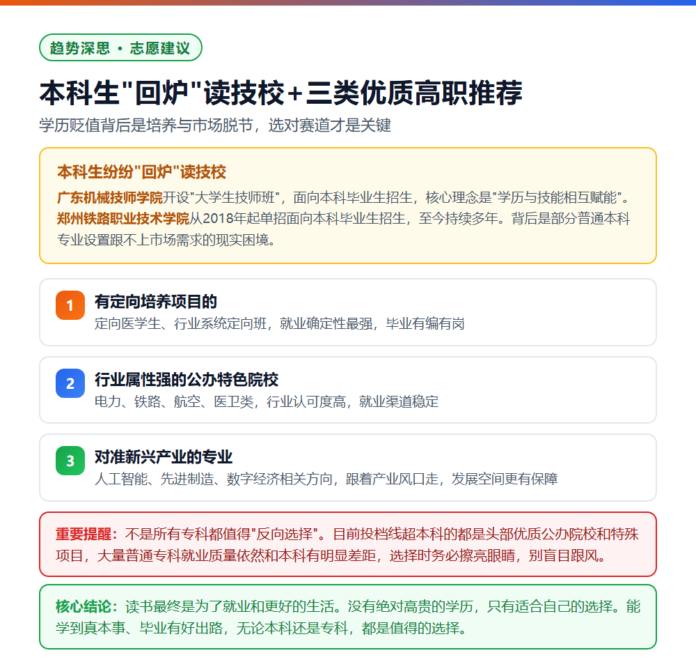 超本科线91分却主动选专科?2026年高考志愿反向填报现象深度解析