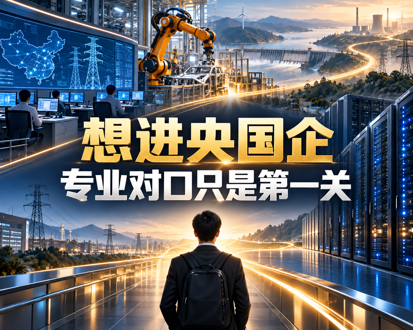 想进央国企，专业对口只是第一关