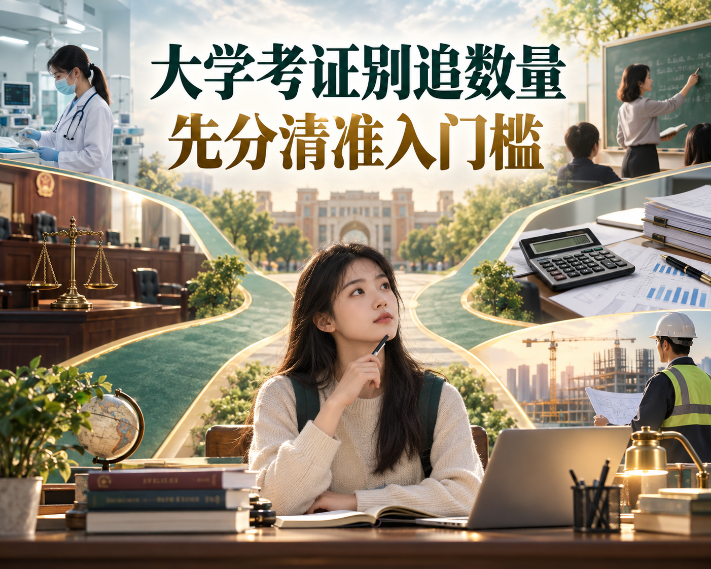大学考证别追数量，先分清准入门槛