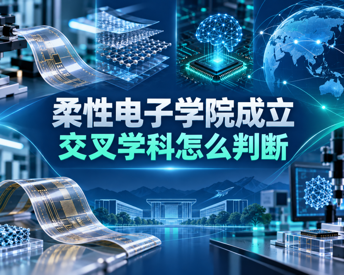西工大成立柔性电子学院,交叉学科怎么判断