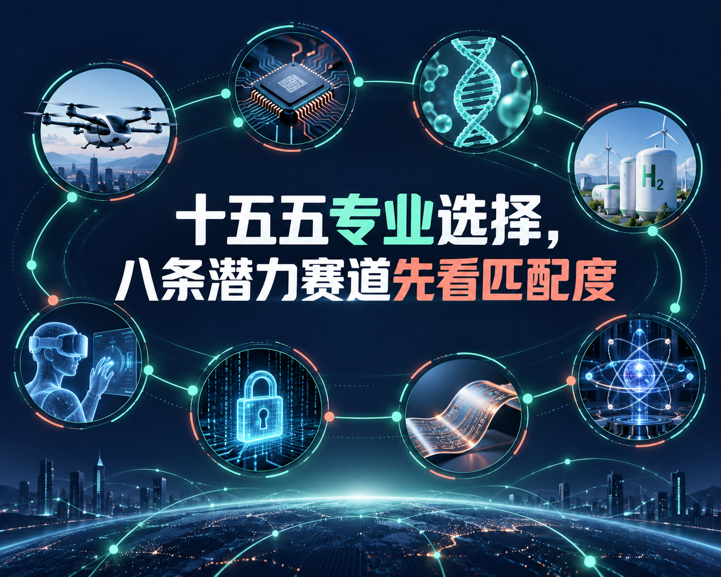 十五五专业选择,八条潜力赛道先看匹配度