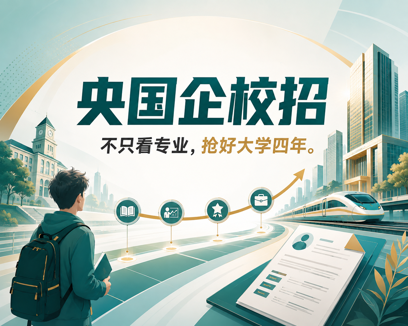 央国企校招不只看专业,规划师要帮学生抢好大学四年
