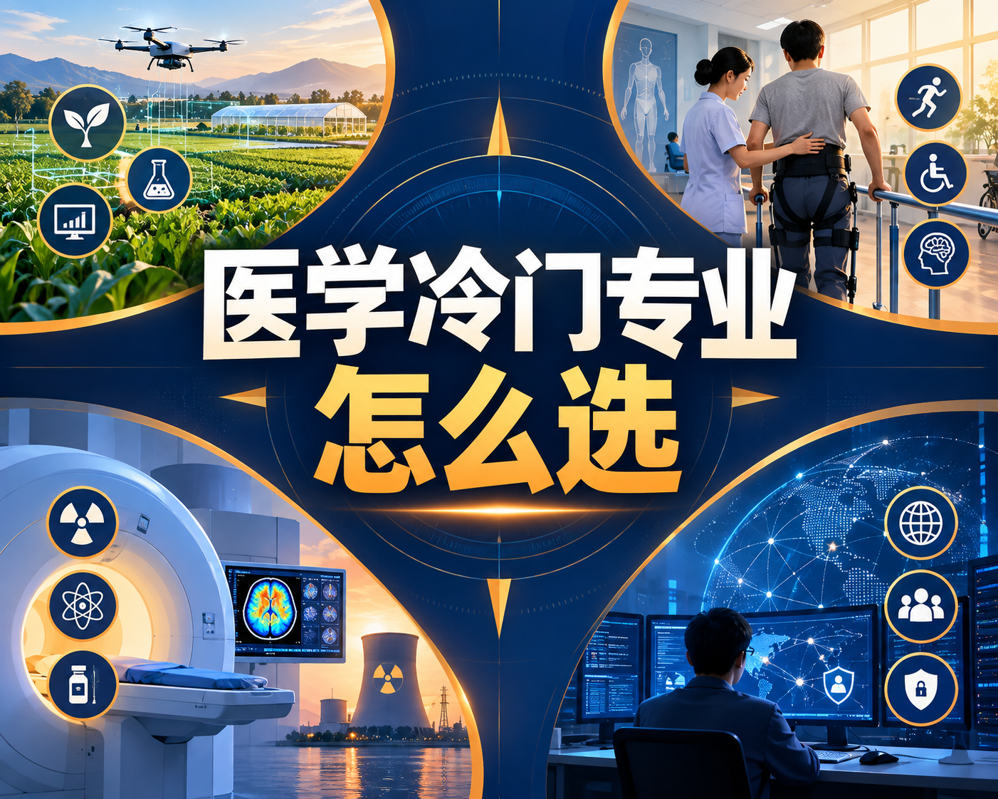 医学冷门专业怎么选,四条岗位路线要核验