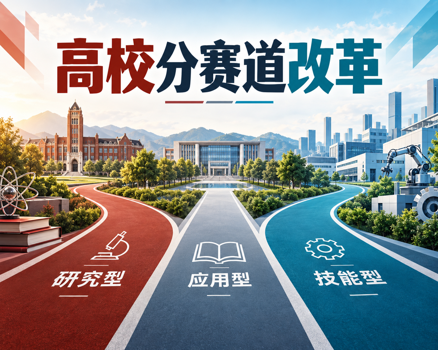 高校分赛道改革,志愿填报要换一张地图