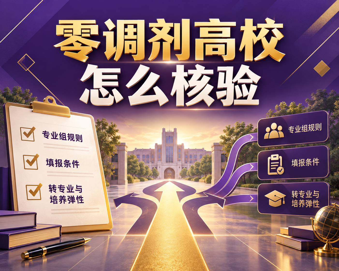 零调剂高校怎么核验,专业组规则比口号重要