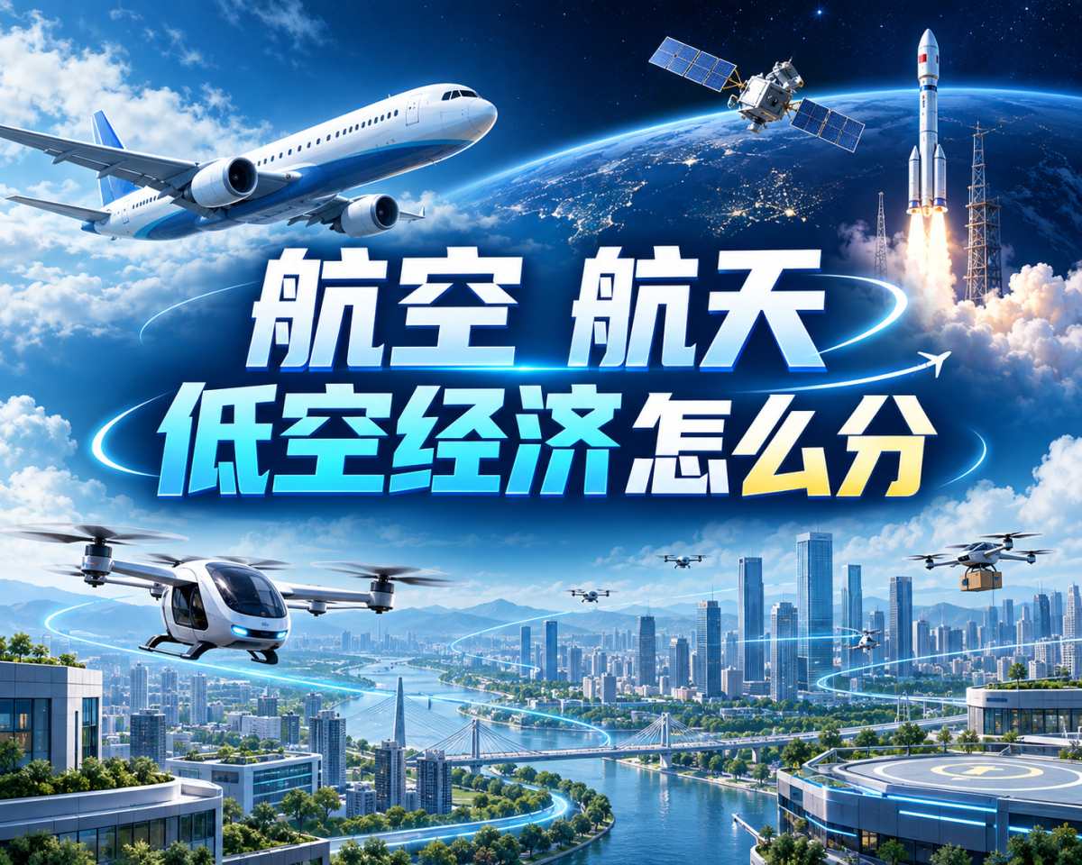 航空、航天、低空经济怎么分，专业和就业出口要看清