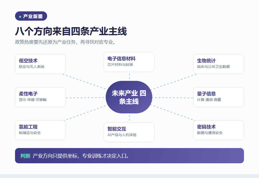 产业方向要翻译成专业语言信息图