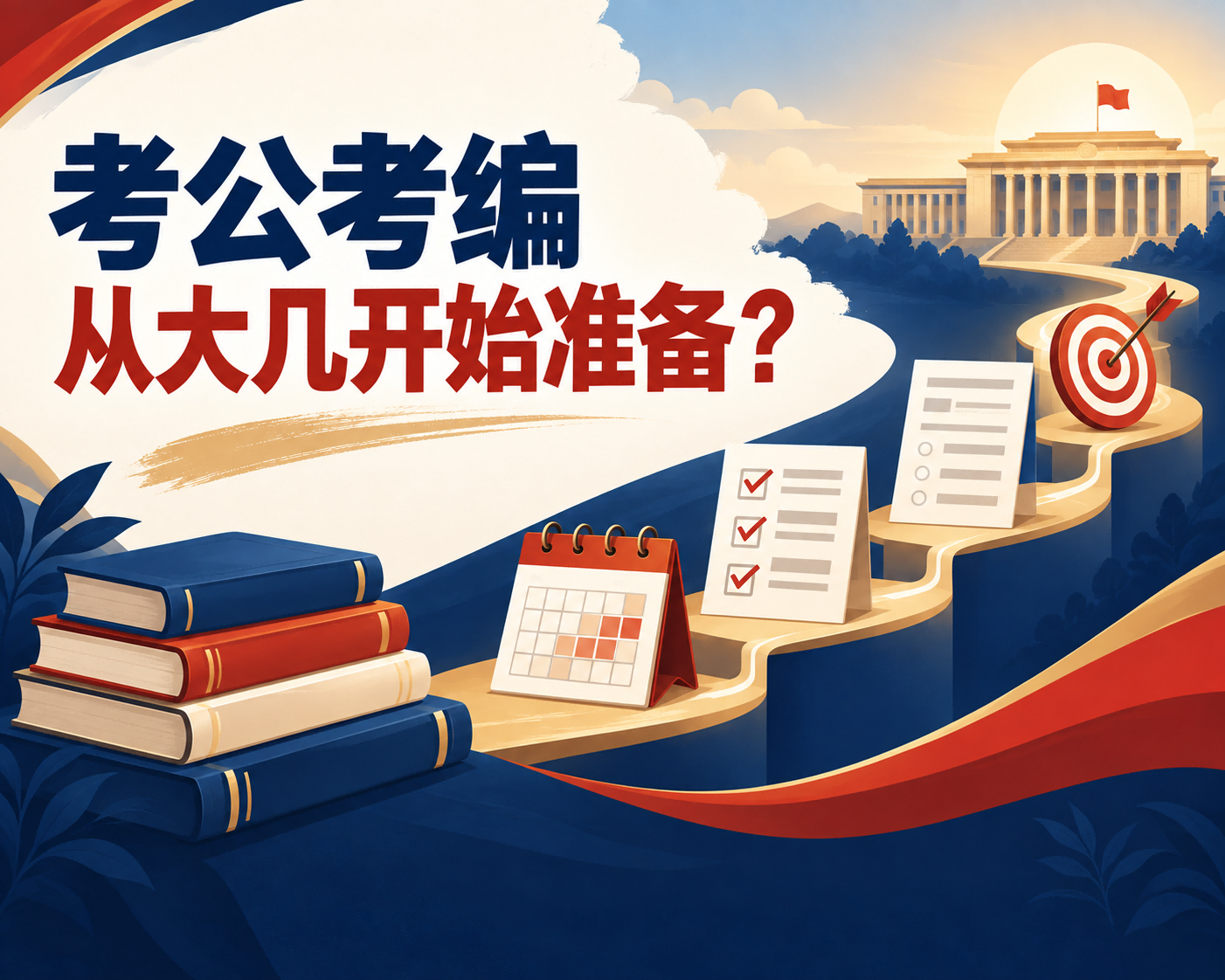 考公考编从大几开始准备？
