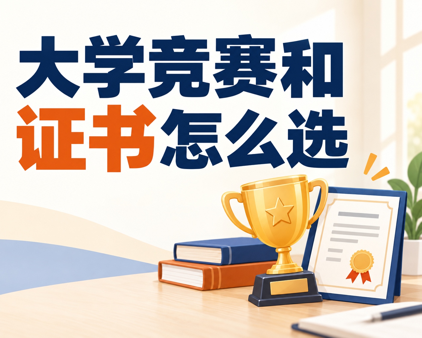 大学竞赛和证书怎么选