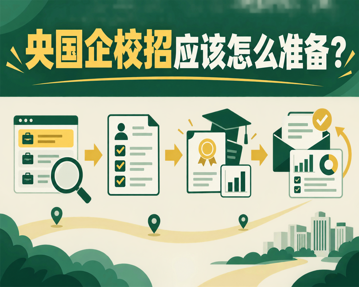 央国企校招应该怎么准备？