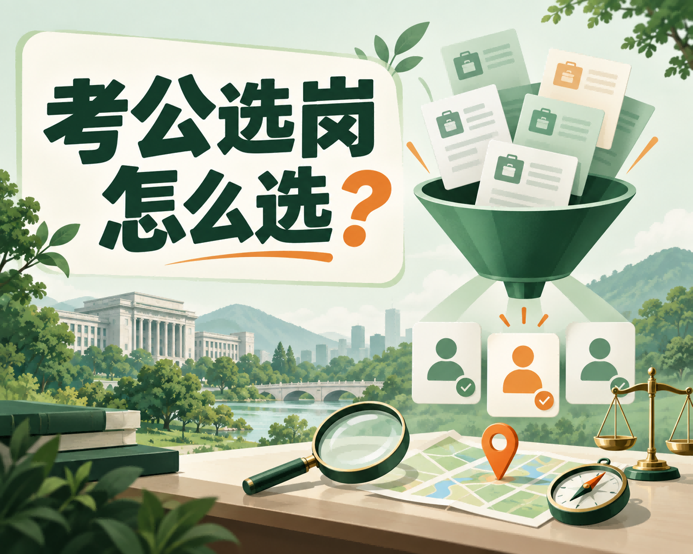 考公选岗怎么选？