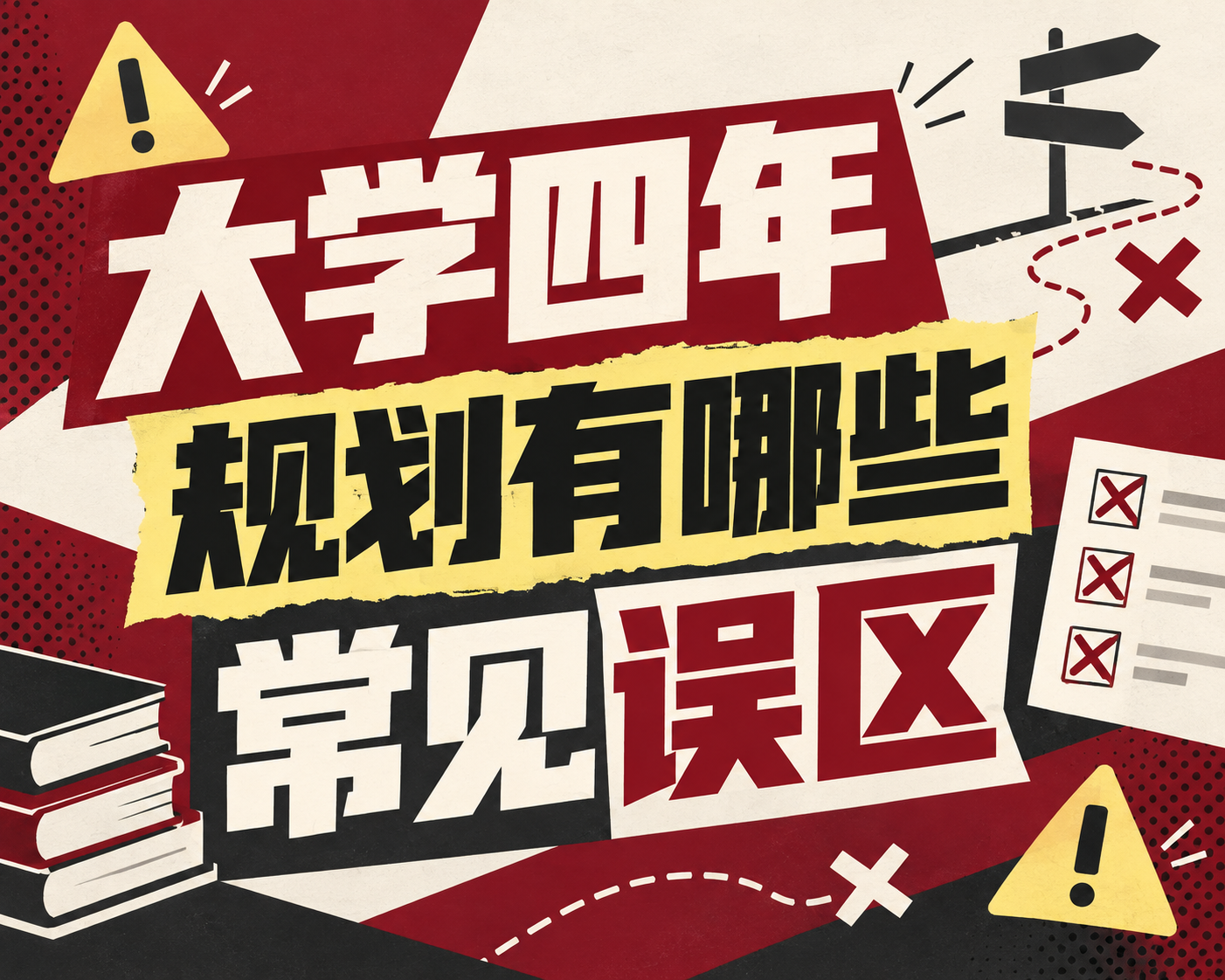大学四年规划有哪些常见误区