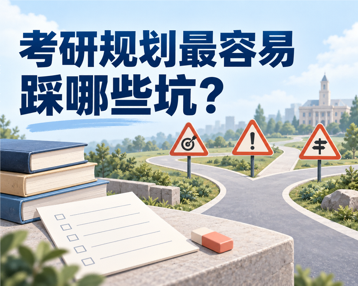 考研规划最容易踩哪些坑?