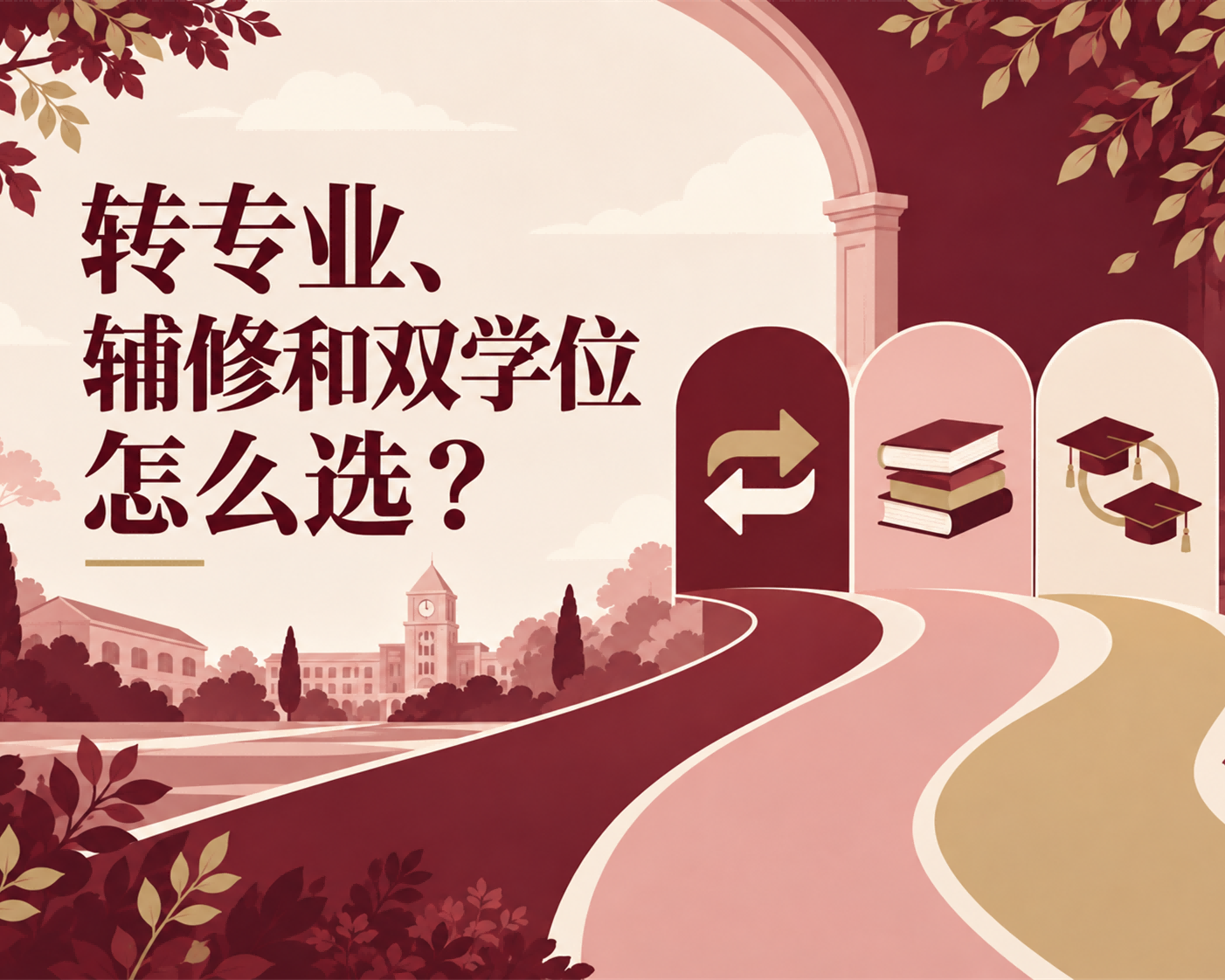 转专业、辅修和双学位怎么选?