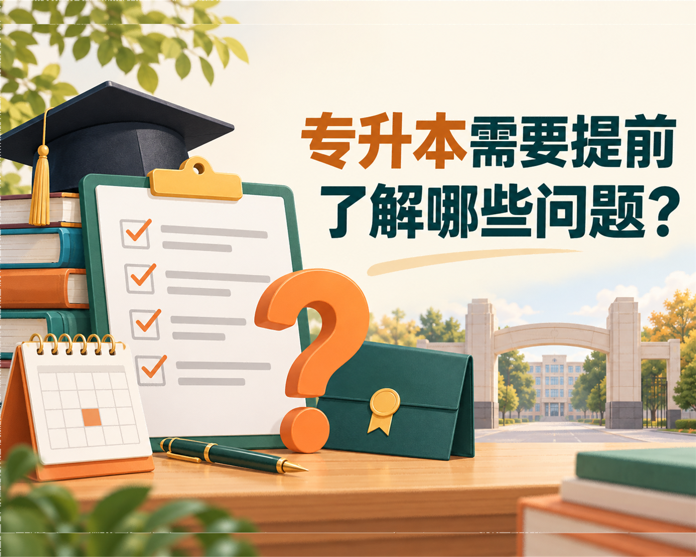 专升本需要提前了解哪些问题?