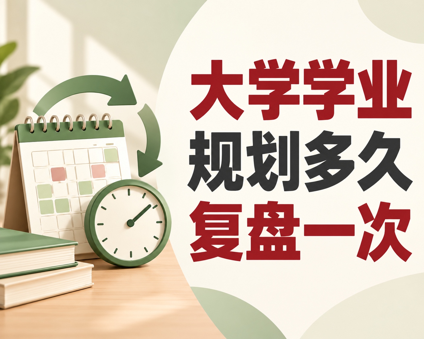 大学学业规划多久复盘一次