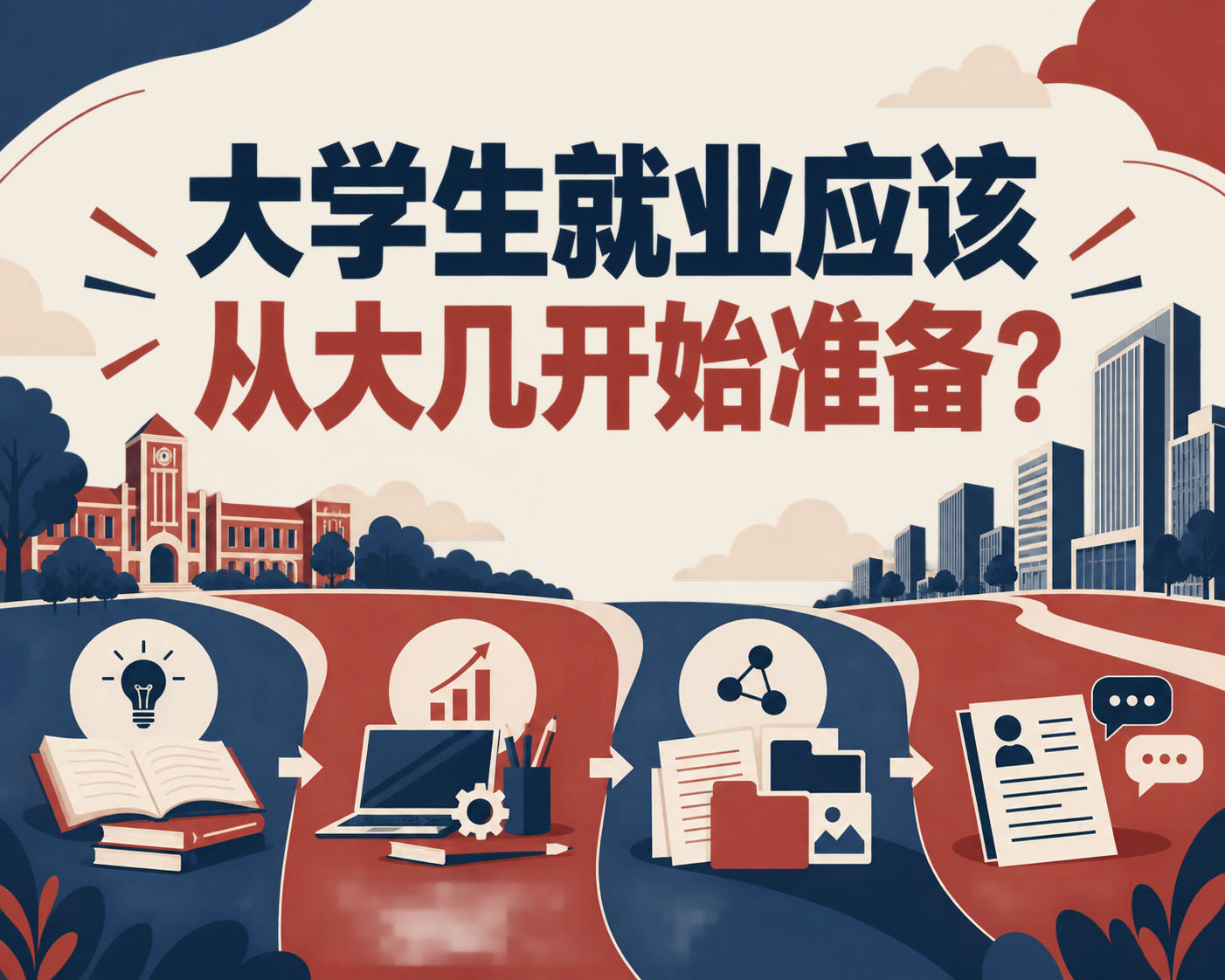 大学生就业应该从大几开始准备？