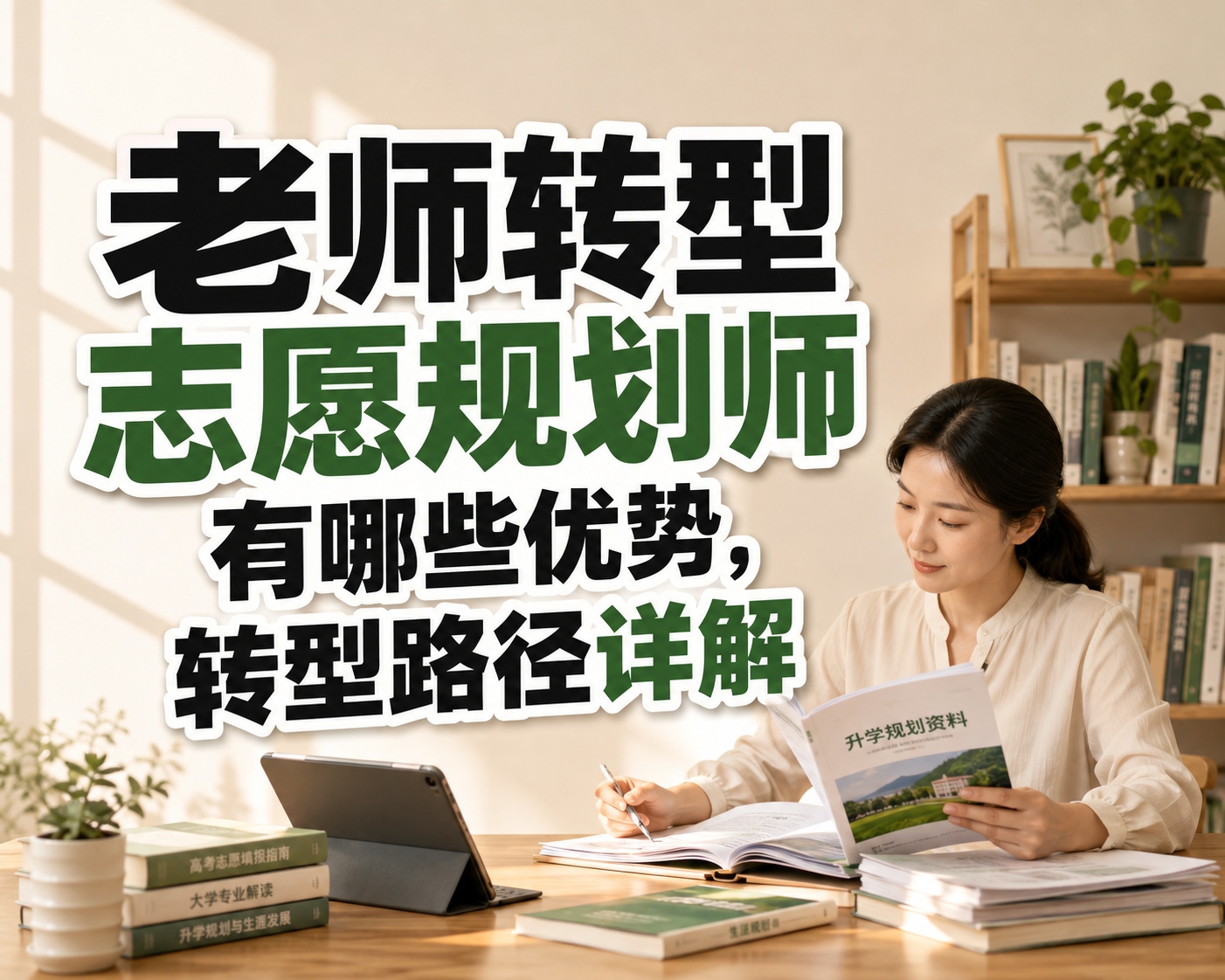 老师转型志愿规划师有哪些优势，转型路径详解