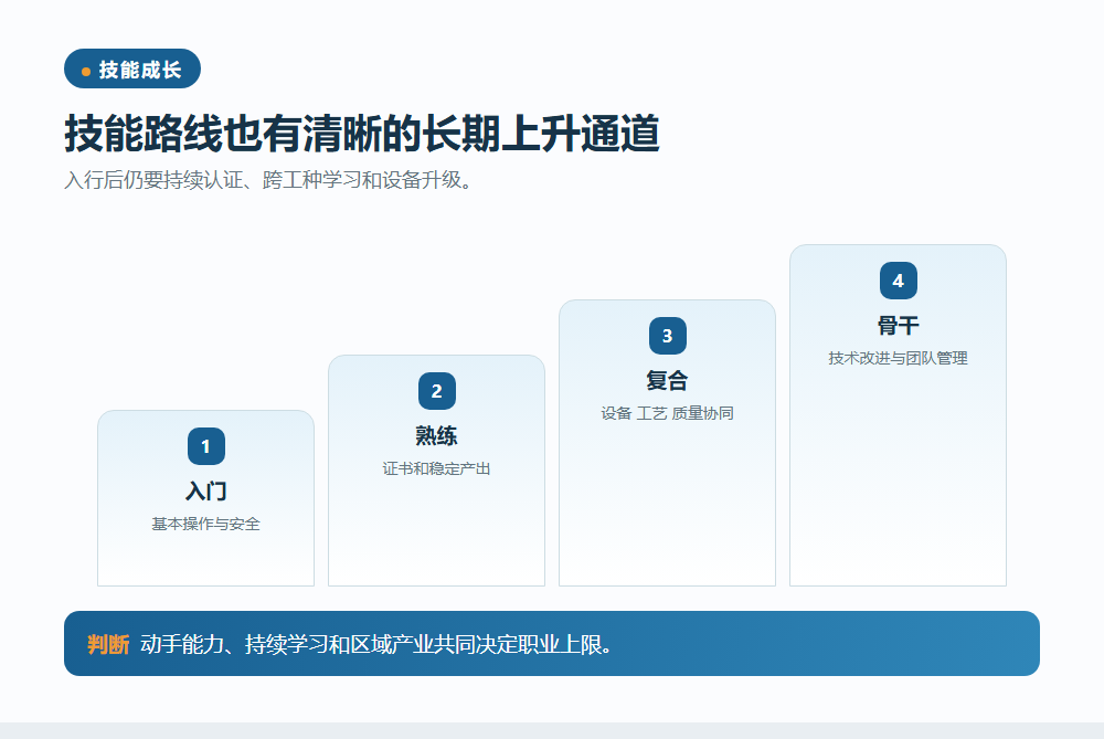 技能路线也需要长期升级信息图