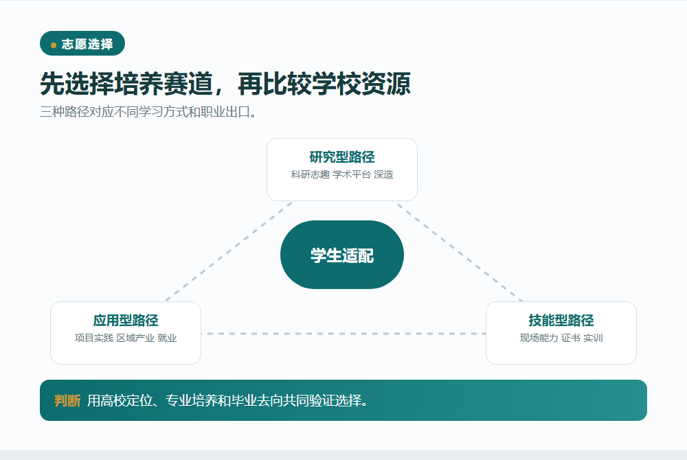 分类改革如何影响志愿选择信息图