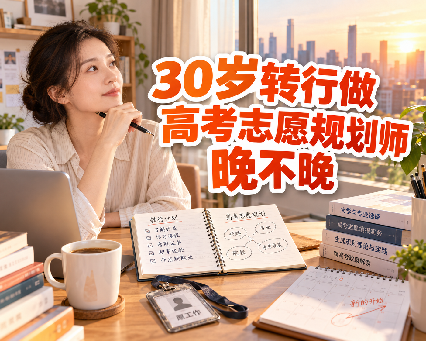 30岁转行做高考志愿规划师晚不晚