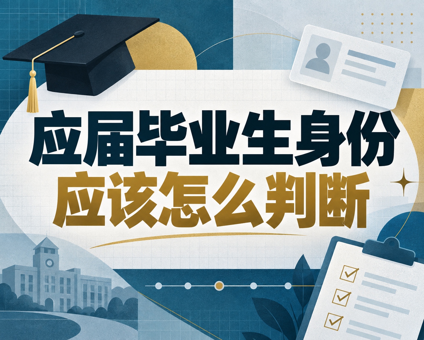 应届毕业生身份应该怎么判断？