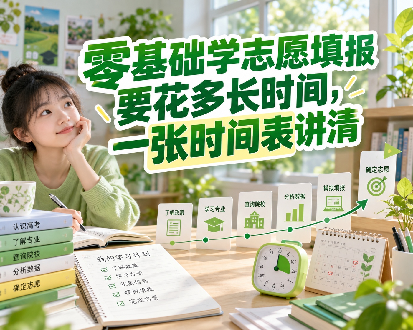 零基础学志愿填报要花多长时间