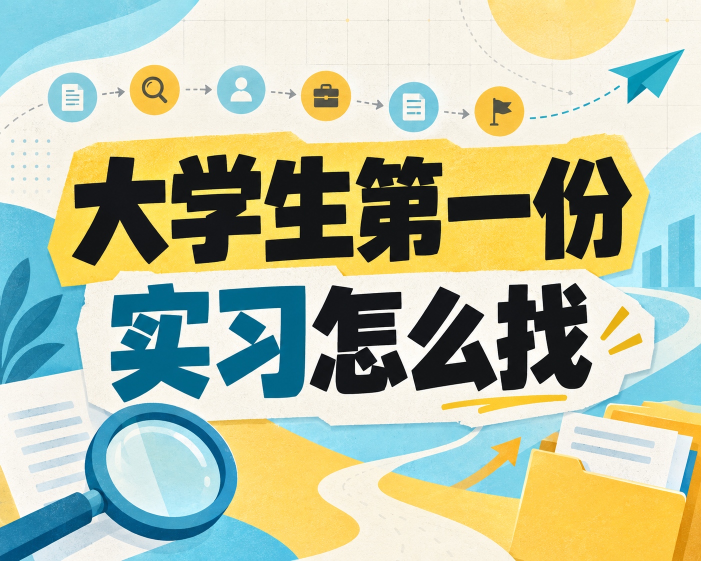 大学生第一份实习怎么找？