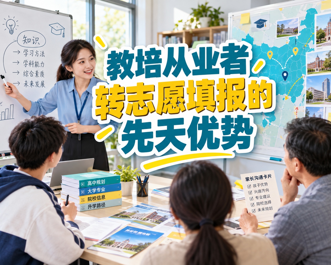 教培从业者转志愿填报的先天优势