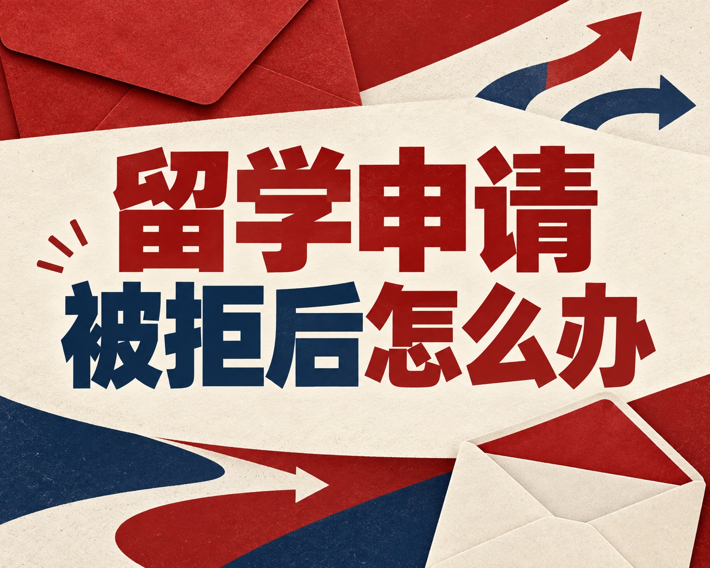 留学申请被拒后怎么办?