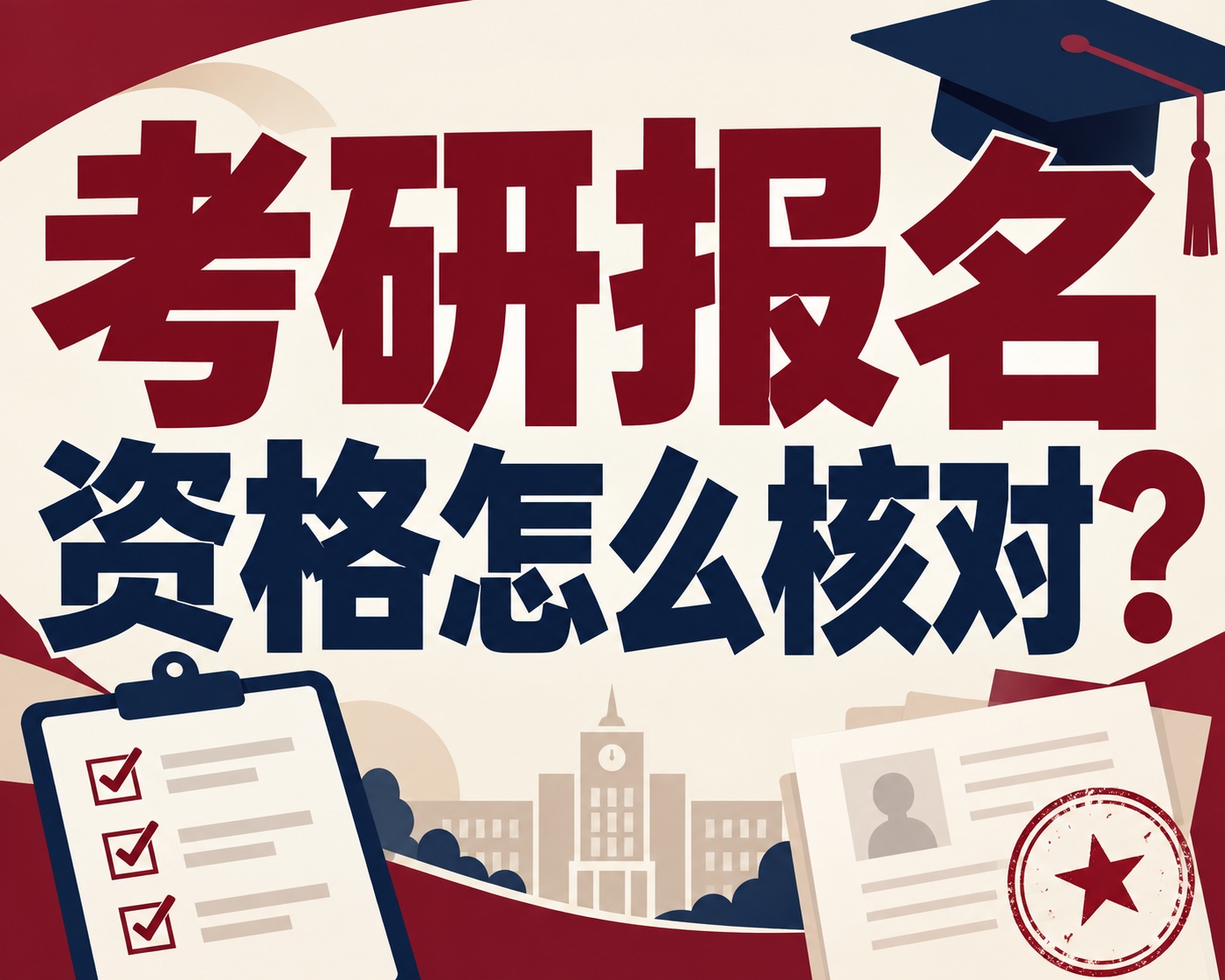 考研报名资格怎么核对?