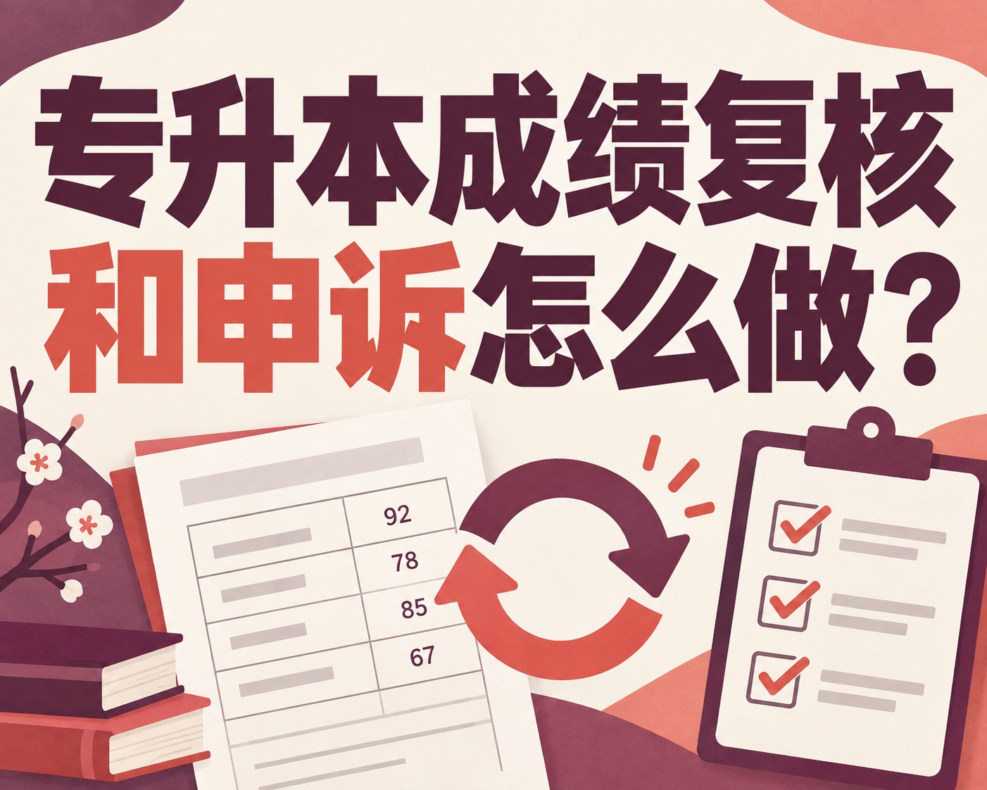 专升本成绩复核和申诉怎么做?