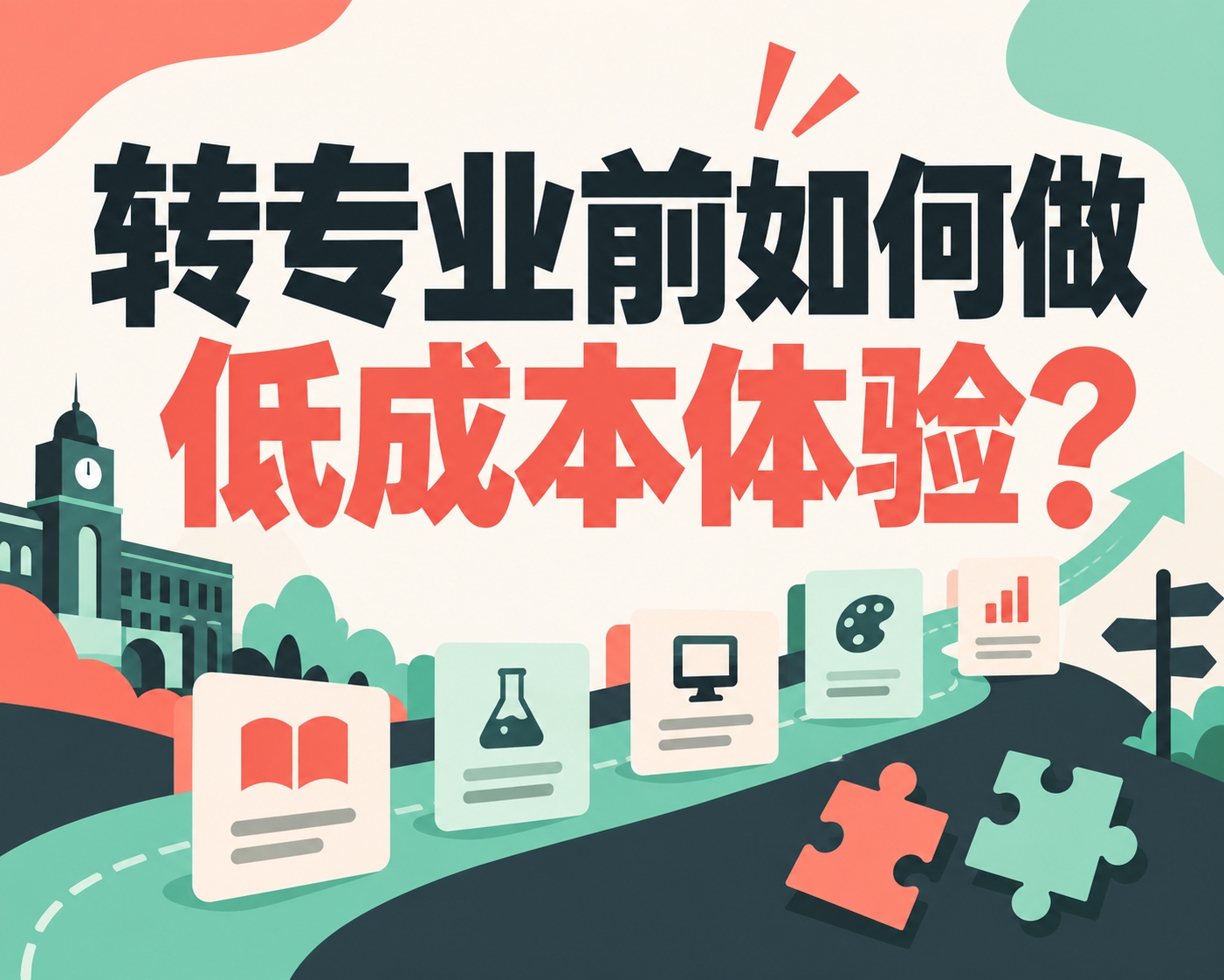 转专业前如何做低成本体验？