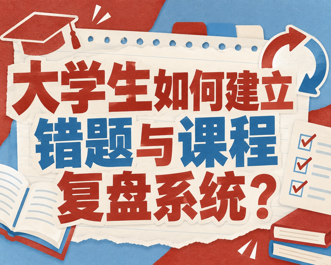 大学生如何建立错题与课程复盘系统?