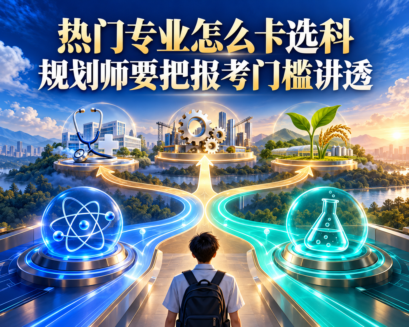 热门专业怎么卡选科,规划师要把报考门槛讲透