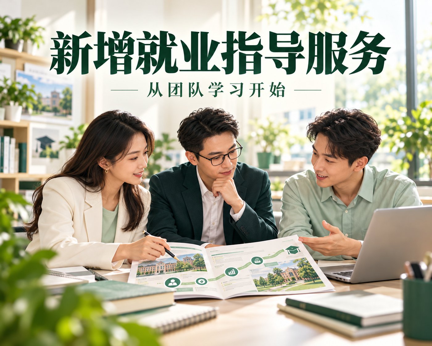 高考志愿机构想增加就业指导服务,团队从哪一步开始?