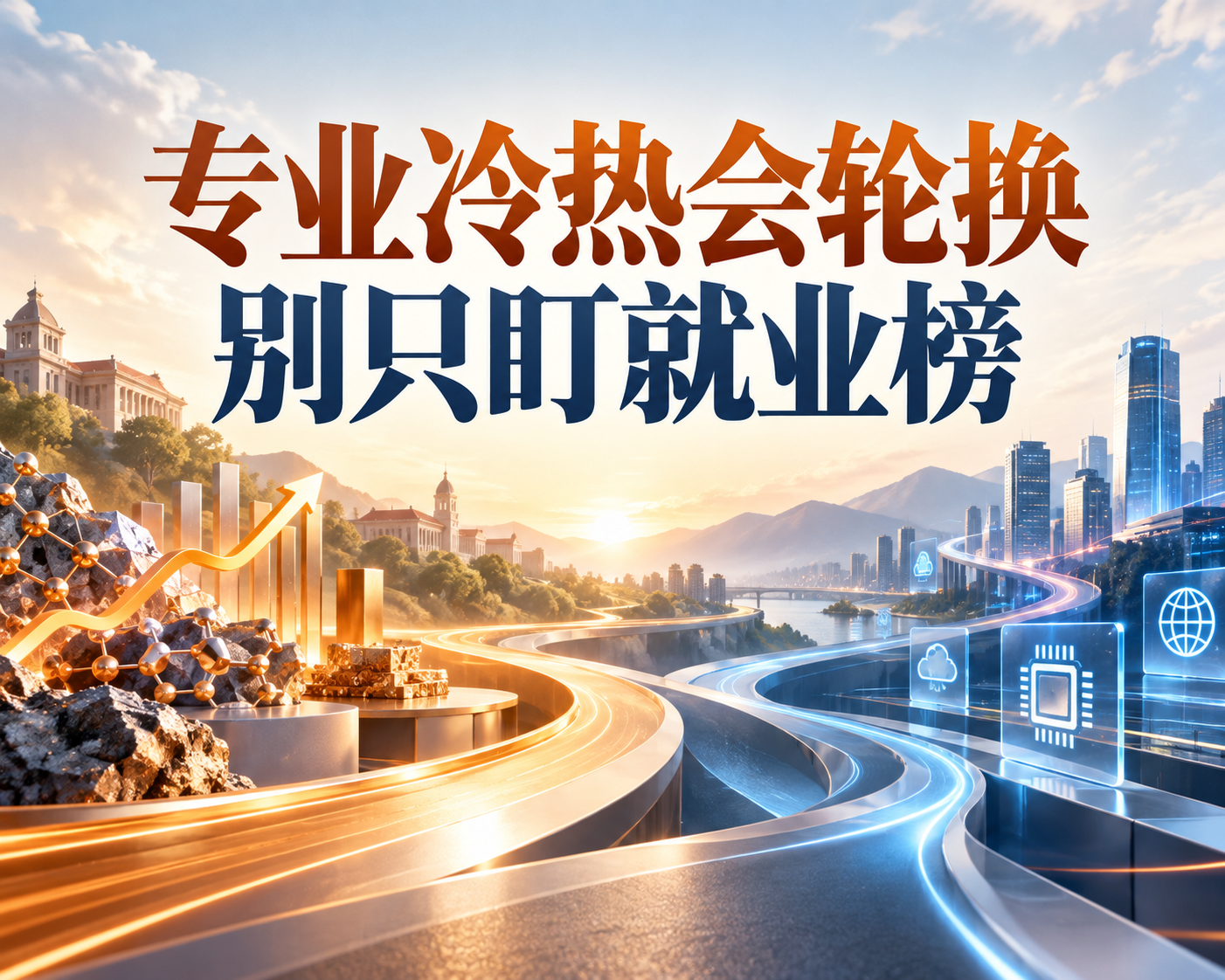 专业冷热会轮换,选专业别只盯一张就业榜