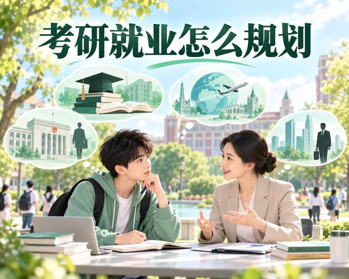 考研、留学、公考、就业怎么规划?高考志愿机构可提供怎样的大学生服务