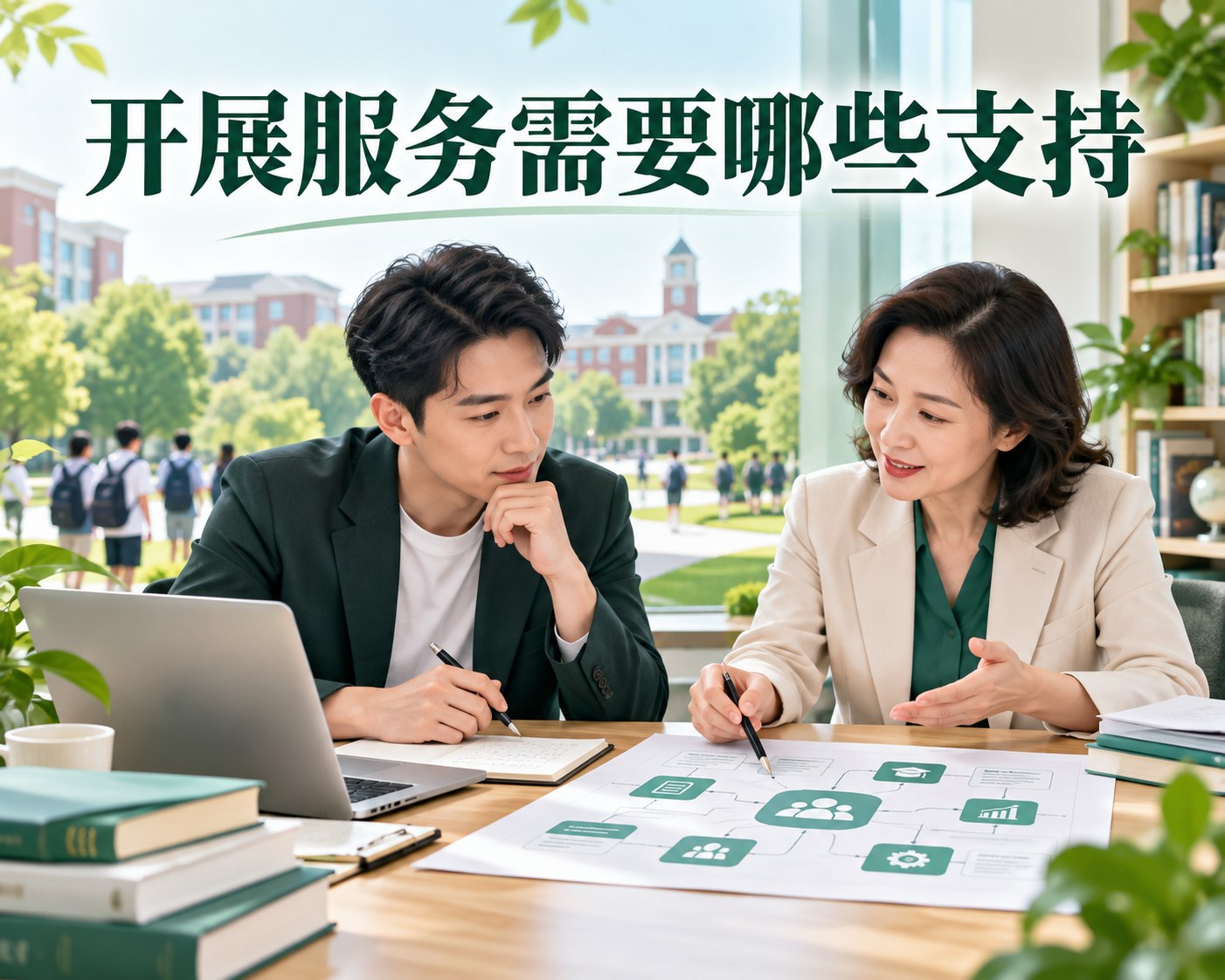 想给高考志愿机构增加大学生规划服务,需要哪些支持?