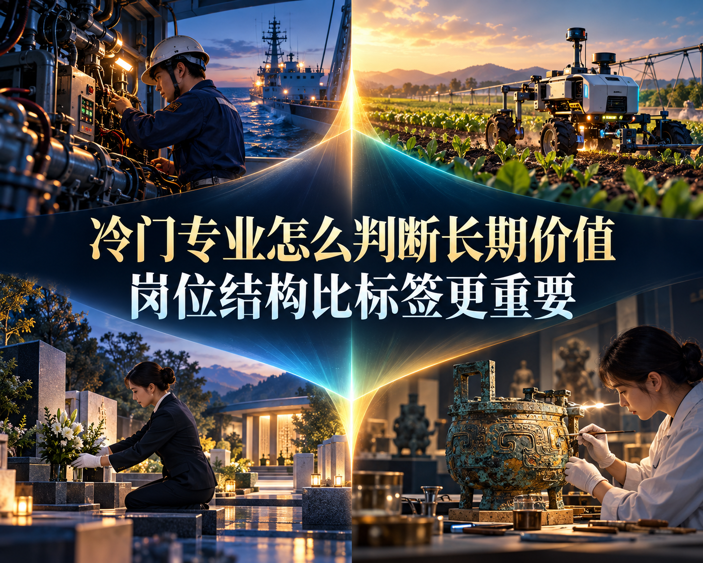 冷门专业怎么判断长期价值,岗位结构比标签更重要