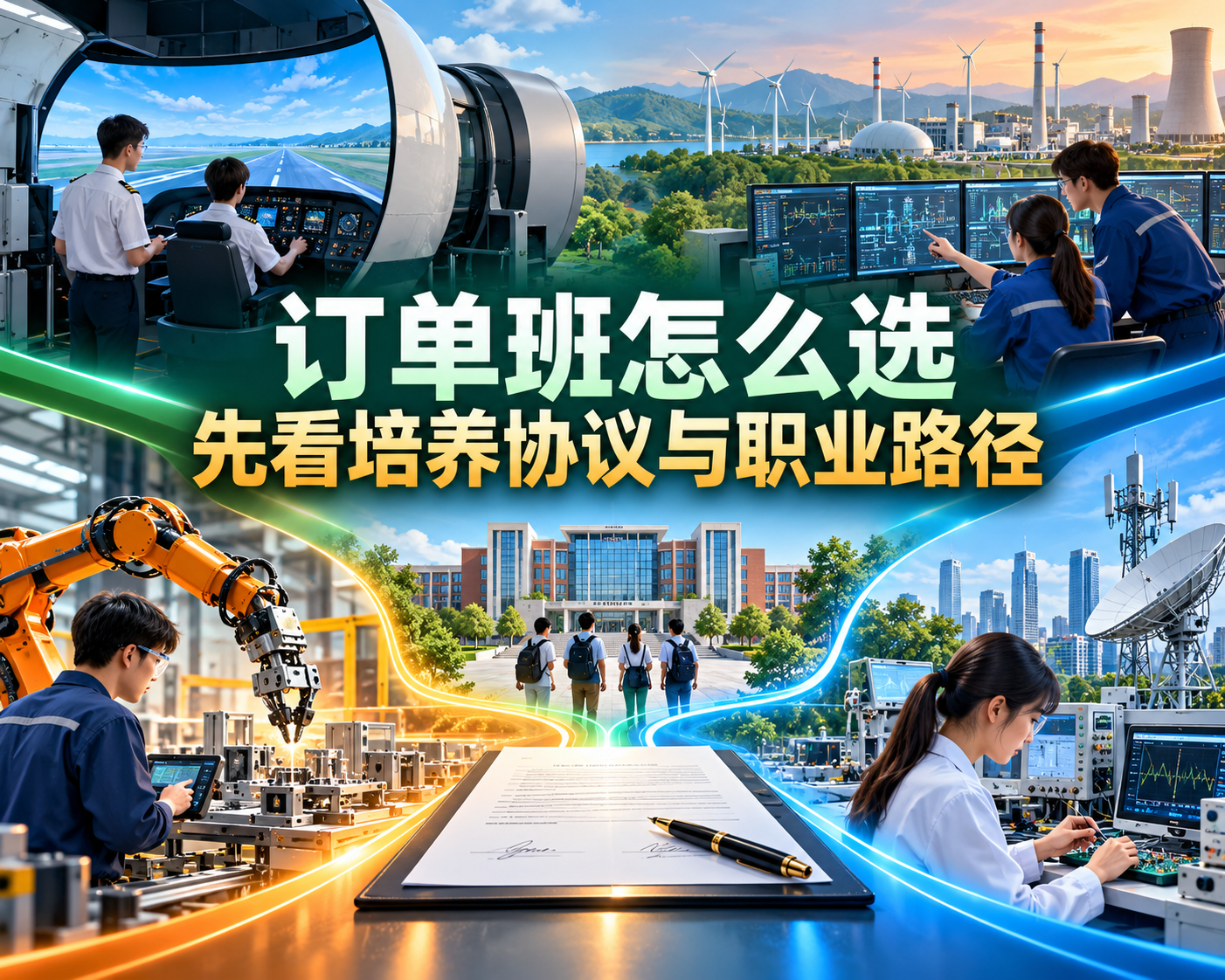 订单班怎么选,先看培养协议与职业路径