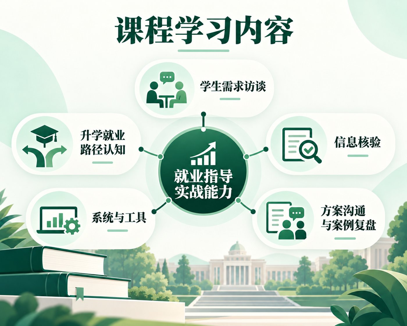 志愿规划师大学生就业指导实战研修班，面向哪些工作场景？