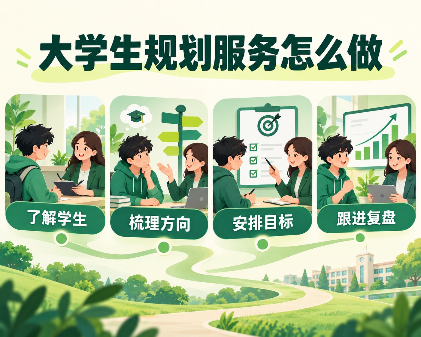 大学陪跑业务支持主题配图